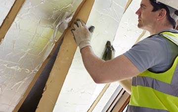 Furnace End loft insulation
